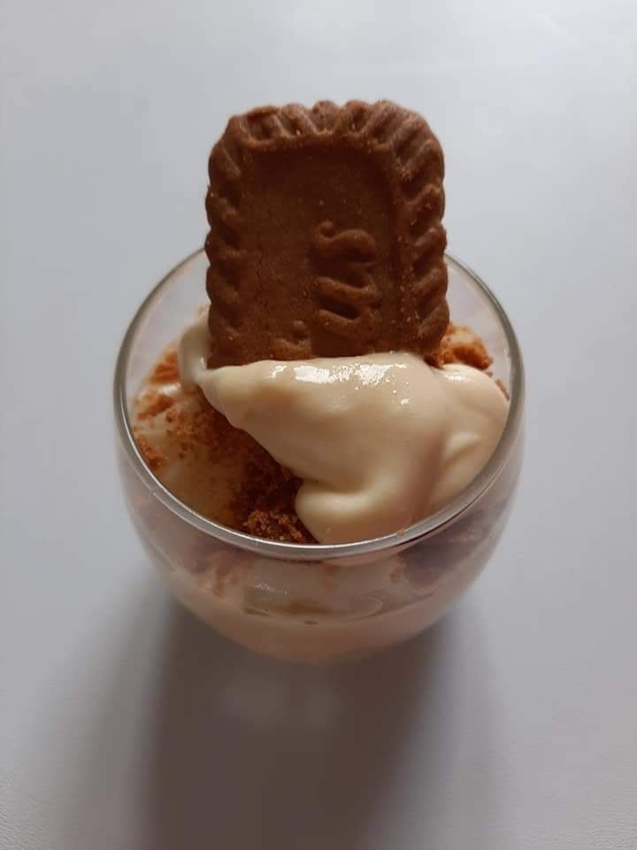 Verrine ananas passion spéculoos